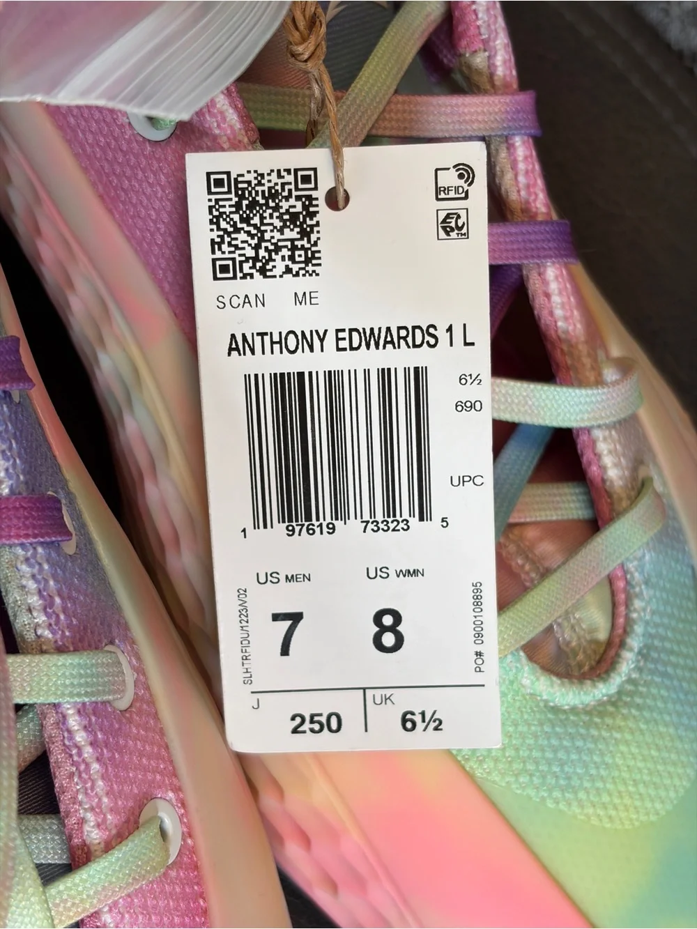 Adidas Anthony Edwards 1 Low Shoes JR3915 sneaker
